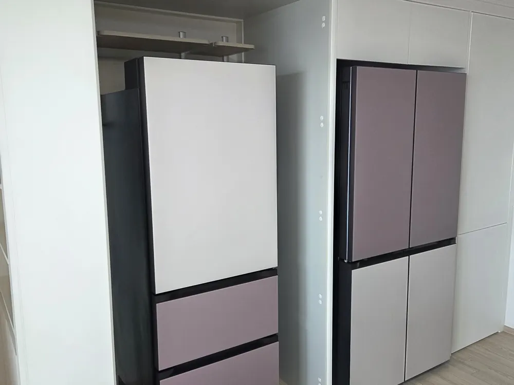 기존 도어 탈거 및 프레임 상태 확인